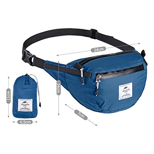 Naturehike Lightweight Waist Bag, Fanny Pack Cyclist,Hiking Outdoor Sports