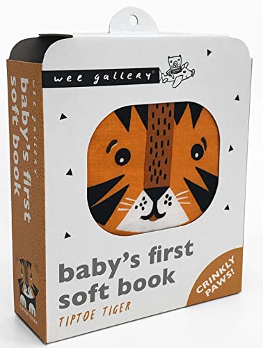 Image of Tiptoe Tiger (2020 Edition): Baby's First Soft Book (Wee Gallery Cloth Books)