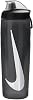 NIKE Nike Sports Bottle Big Logo Swoosh Black