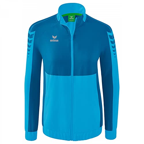 Erima Six Wings Kapuzenjacke Damen sweat zippé sport running fitness
