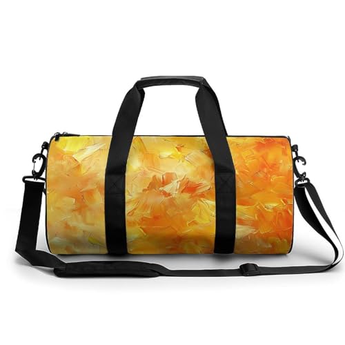 Sac de sport grande capacité blanc - Sac de voyage 45cm en toile pour homme et femme