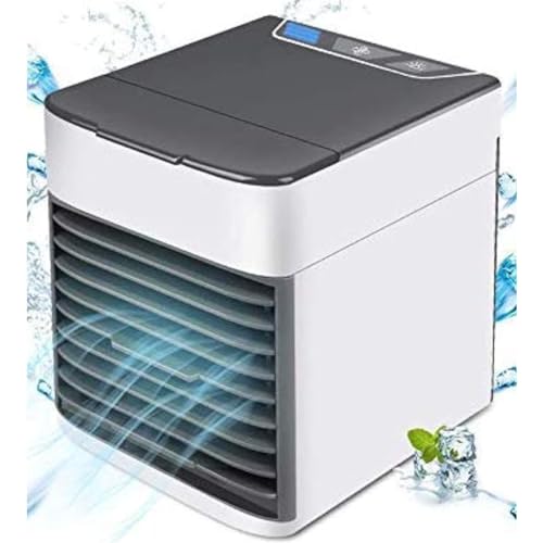 Ultimate 3-in-1 Portable Air Cooler, Humidifier & Purifier | 3 Fan Speeds, 7 LED Colors | Eco-friendly | Compact & Easy to Use | Perfect for Home, Office, Travel | Stay Cool Anywhere, Anytime