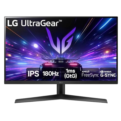 Monitor Gamer LG UltraGear 27” 27GS60F-B IPS Full HD 180Hz 1ms (GtG) NVIDIA® G-SYNC® AMD F...