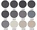 188 Pieces 3 Inch Sanding Disc, GOH DODD 60-10000 Grits Wet Dry Sandpaper Headlight Restoration Kit with Interface Pad, 1/4“ 1/8