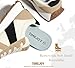 TIMEJOY Women's Retro Platform Sneakers Wide Fit Fashion Tennis Shoes with Recyclable Material Insole Vintage-Inspired Comfort for Walking, Lifestyle & Casual(8.5US Beige/Black)