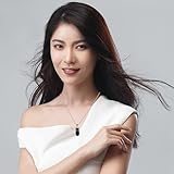 VALICLUD Colgante Cápsula Abierto para Mujer Collar de Acero...