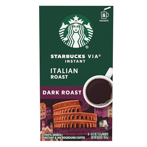 Ready Brew Italian Roast Coffee, 3.3 grams, 8/BX