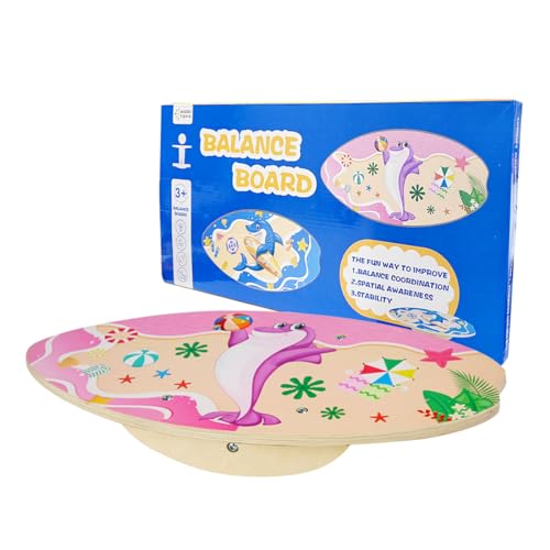 Wooden Balance Board for Kids, Balance Board for Balance Training