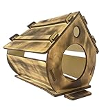 Vogelhaus aus Holz | Nistkasten aus Holz, zum Aufhängen, Haus für Meisen | für Garten, Garten, Hof, Terrasse, und Vogelbeobachtung