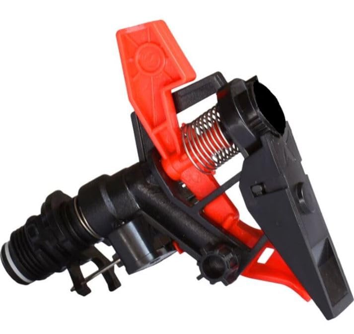 Suinga Pack 25 Aspersor de Riego Agricola Regulable | Aspersor Circular y Sectorial 1/2'' | Aspersor de Césped Impulso 8 a 13 m
