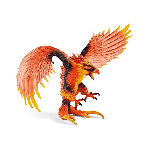 Schleich Eldrador Creatures Fire Eagle Toy Action Figure for Kids Ages 7-12
