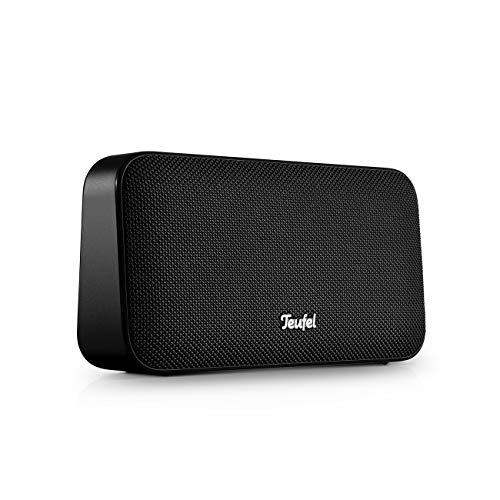 Teufel Motiv® GO Stylischer Portabler Bluetooth-Stereo-Speaker Lautsprecher mit Strahlwasserschutz IPX5 Schwarz