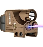 Compact Blue Laser Sight For Pistols - Magnetic USB Rechargeable, Strobe Mode, Ultra Low Profile Picatinny Mount For Taurus G2c, G3, And More