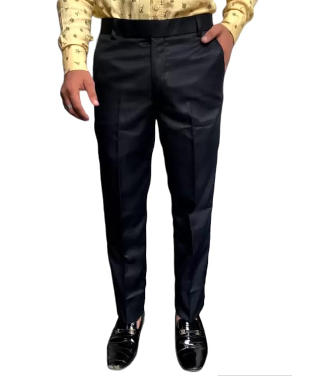Men's Regular Poly Cotton Formal Pant | Stylish Men's Trousers for Office Party | Formal Trousers Pants-picture-10