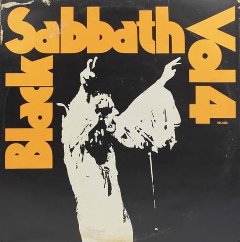 Black Sabbath Vol 4 レコード　LP RJ-5049 Black Sabbath – Vol. 4 - NEL 6005 - English LP Vinyl Record