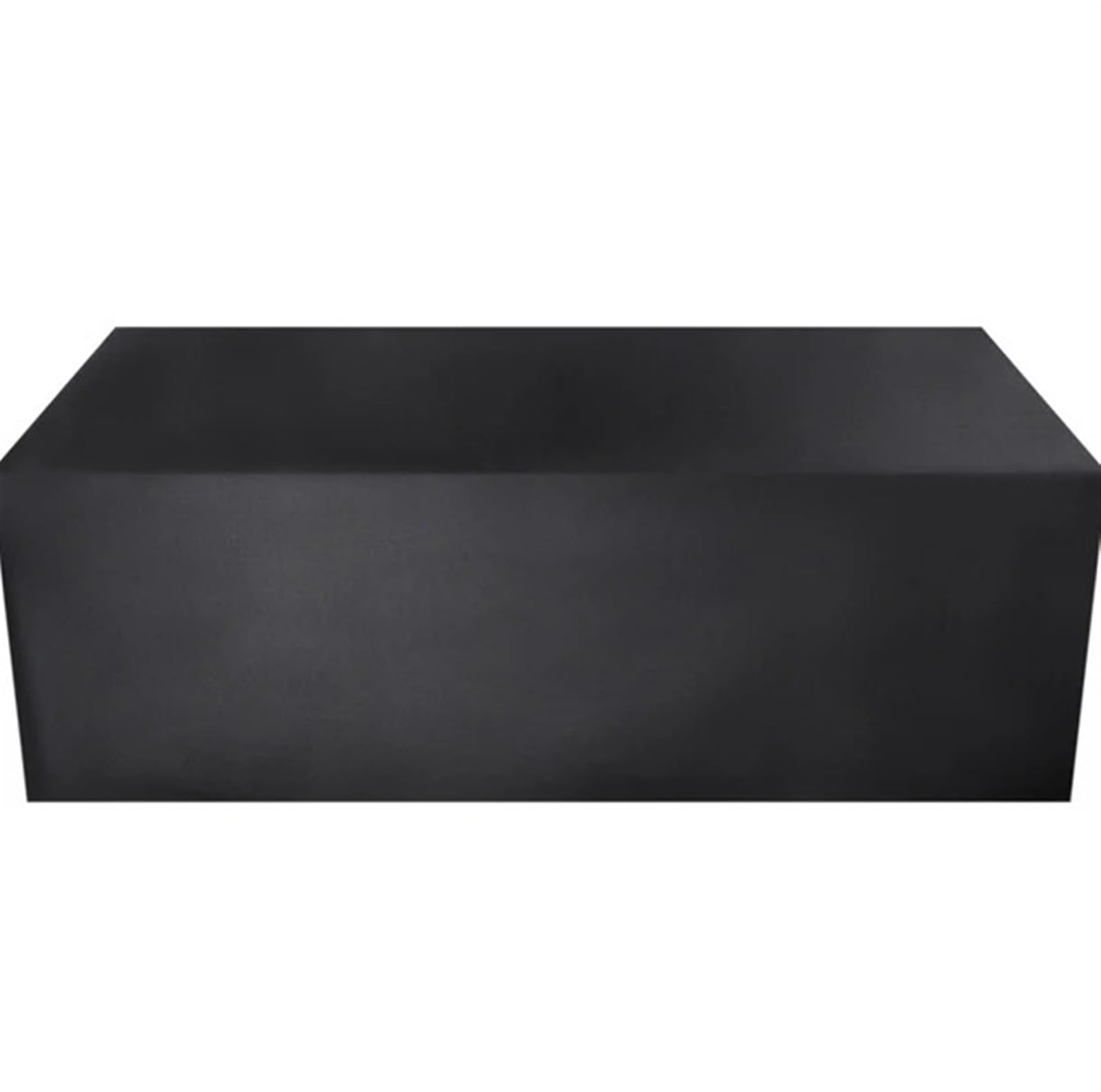 Qauucp Black Outdoor Furniture Dust Cover, 210D Oxford Cloth, Silver Sofa Cover, Waterproof Cover, Outdoor Patio Furniture Cover Garden Furniture Covers(,287X155x82)