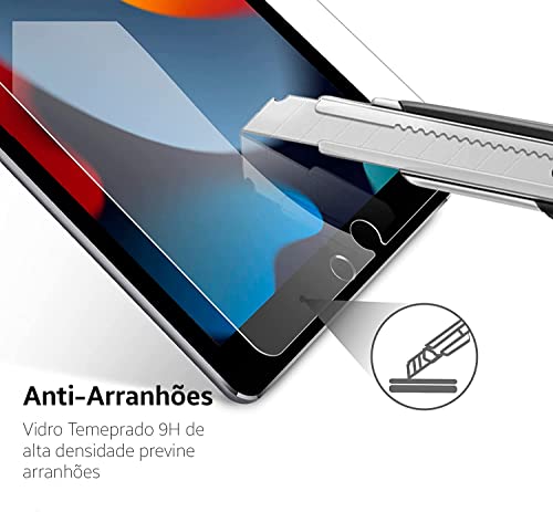 Película De Vidro Temperado 9H Premium Para iPad 9 10.2