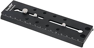 Haoge 160mm Rapid Connect Long Sliding Quick Release Plate for Manfrotto MVH500AH MVH500A