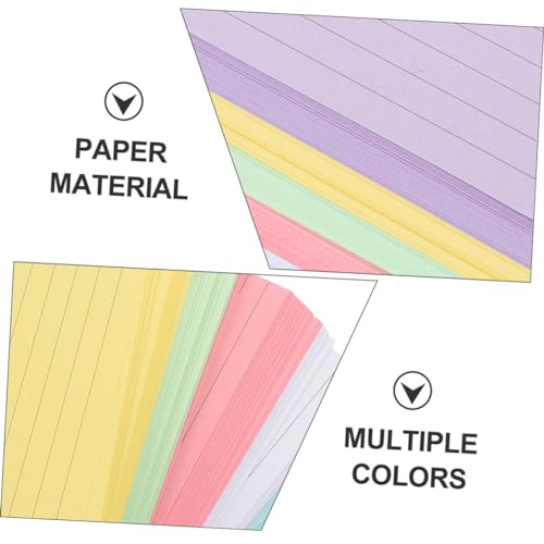 Fiches papier de bloc-notes pour réviser et classer vos documents de bureau