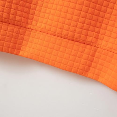 Lightweight Hoodie Men Zip Plain Hoodie Warm 1/4 Zip Pullover Hooded Sweatshirt Drawstring Fall Winter Sweater4