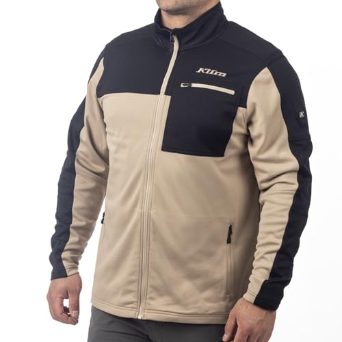 KLIM Men's Glacier Jacket - 3X-Large - Montana Tan - Black
