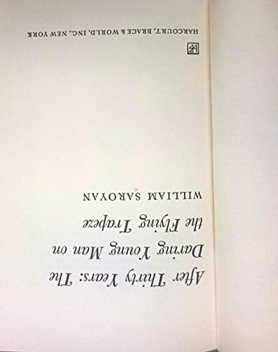 After thirty years: the daring young man on the... B0007DK83Y Book Cover