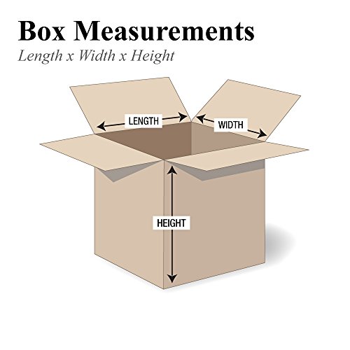 Image of PARTNERS BRAND 19 x 19 x 19 Corrugated Cardboard Boxes, Medium 19 inchL x 19 inchW x 19 inchH, Pack of 10 | Shipping, Packaging, Moving, Storage Box for Home or Business, Strong Wholesale Bulk Boxes
