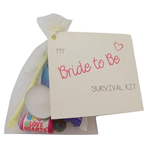 My Bride to be Survival Novelty Kit. Fun Keepsake Gift Cover