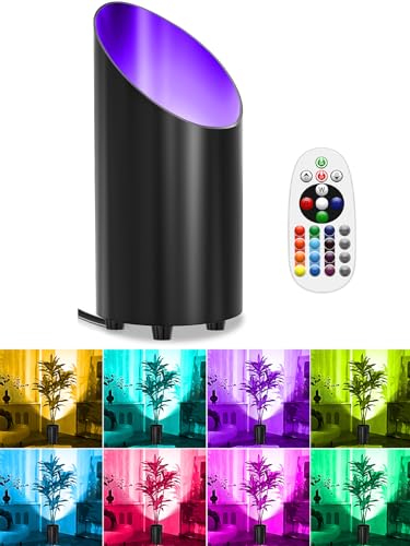 ZUCKEO Indoor Uplighting RGB Floor Can Light LED Spotlight Uplights,