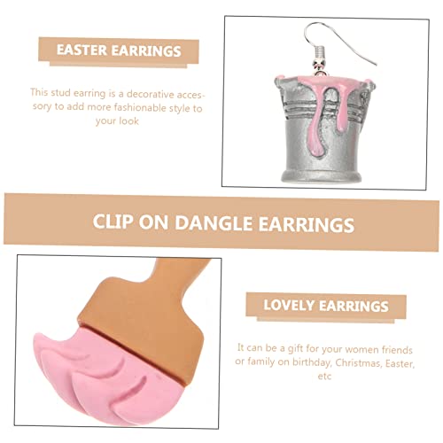 Boucles d'oreilles résine légères anti-allergie pour oreilles sensibles