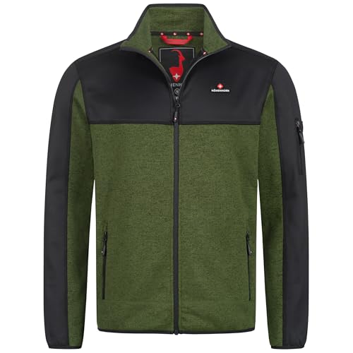 Höhenhorn Naurun Herren Fleecejacke Hybridjacke Grün Gr. L