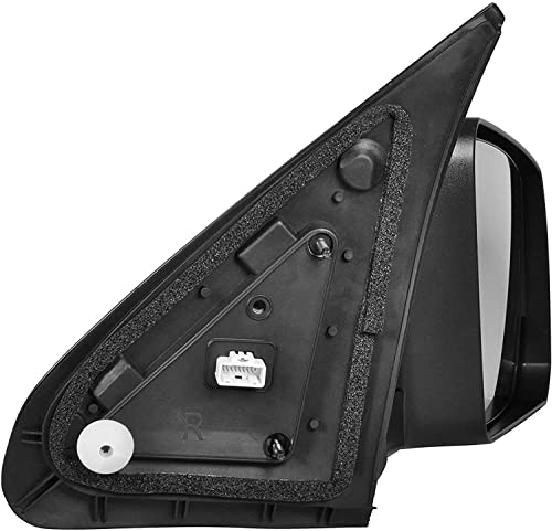 Passenger Side Chrome Power Folding Power Operated Heated Mirror W/Signal Light, Puddle Lamp, & Memory For 07-13 Toyota Tundra Limited, 08-11 Sequoia Limited/Platinum - To1321270 #TOP3