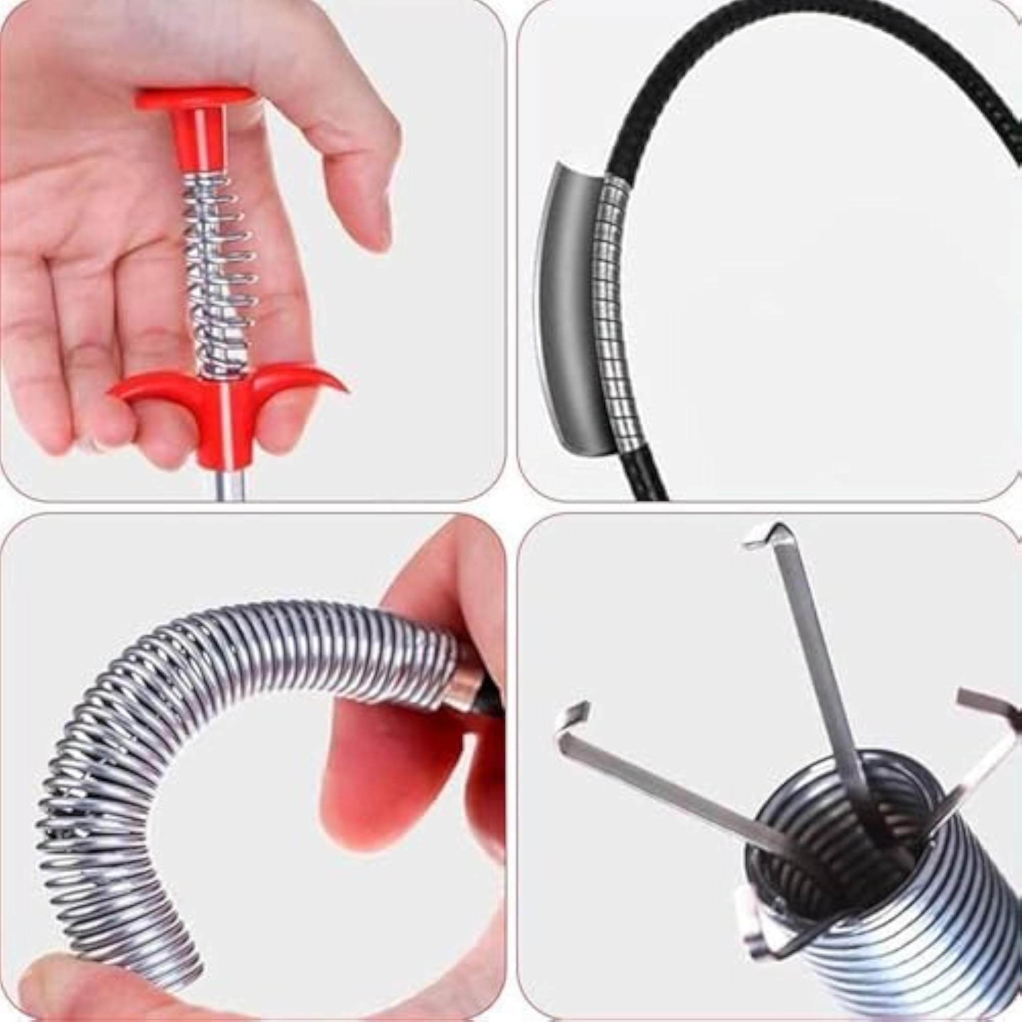 Drain Pipe Cleaning Spring Stick