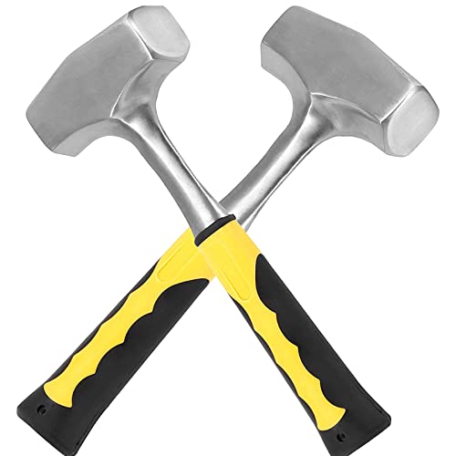2 Pack Heavy Duty Sledge Hammer with Handle