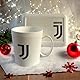GMM Zigarettenetui J + Tasse Mug J Set Brotdose J + Tasse J für Snacks - Break - SNack, Fußballmannschaft des Herzens, die schwarze weiße Dame der Club von Turin