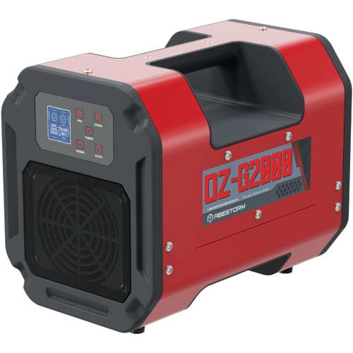 Abestorm Ozone Generator 15000Mg/H, Portable Digital Commercial Ozone Machine Odor Removal Industrial Air Purifier For Car, Home, Hotels, Basement, Pets Room #TOP20