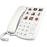 Big-Button-Phone-for-Seniors-Home-9-Pictured-Big-ButtonsWired-Simple-Basic-Landline-Telephone-for-Visually-Impaired-Old-People-with-Large-Easy-Buttons-Emergency-House-Phones
