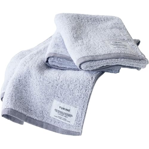 神藤タオル ユキネ フェイスタオル hai(灰)・3枚セット オーガニックコットン 綿100% SHINTO TOWEL 泉州タオル
