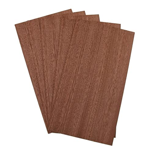 Besstuup 5 Piece Wooden Guitar Headstock String Instruments - Sapele Wood, As Described #TOP3