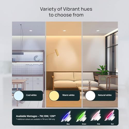 Image of wipro Alpha 12W Round Downlight Junction Box | Neutral White (4000K) | Glare-Free Design |Recessed Down Light for False Ceiling | Cutout - 3 Inch | Pack of 25