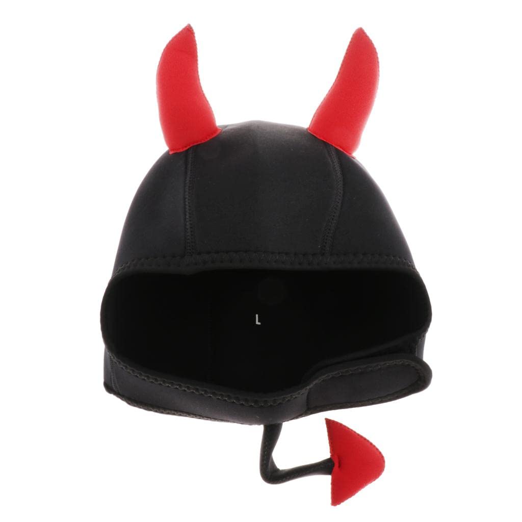 Gorro Suave 3Mm Neopreno Rojo | neopreno suave, ligero, ajuste elástico, no irrita la piel