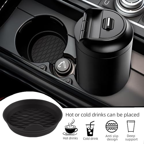 Portavasos de Silicona Antideslizante para Acura RDX 2007-2026 miniatura 4