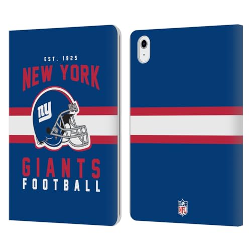 Étui iPad Air 11 New York Giants avec fentes cartes et support pliable