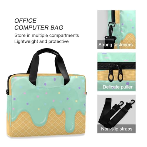 Bolso para Laptop Maletín Verde Hielo miniatura 6