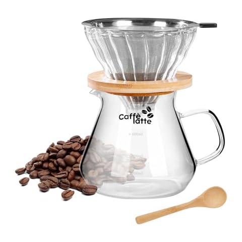 Cafetière Manuelle en Verre 600ml Cover