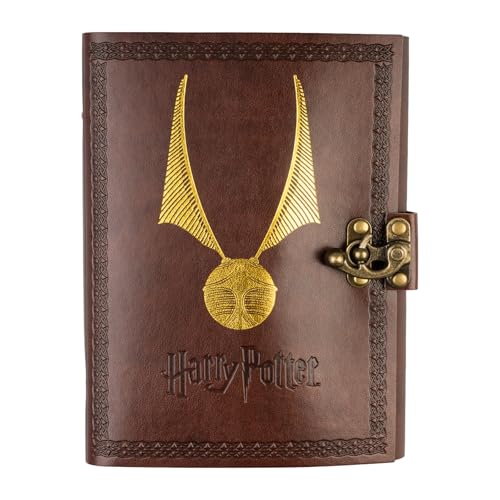 Grupo Erik Caderno Harry Potter A5 - diário pessoal ou bloco de anotações: Harry Potter presentes Merchandising fagor Capas macias revestidas em PU com fecho