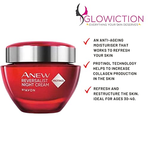 Anew Reversalist Day Cream Moisturiser For Face Spf25,Skin Care,Reversalist Night Cream,Lifting Dual Eye Cream,C Vitamin Serum,Protinol Power Serum,Facial Skin Care Sponge,Full Facial Careset(Day,Night,Eye,Cvit,Power) #TOP2
