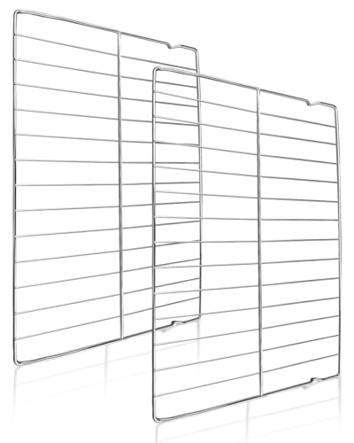 Upgraded 304 Stainless Steel 316496201 316496202 Oven Rack Replacement Fit for Frigidaire Kenmore Crosley Electrolux Range Oven. Replace 316496207 AP4040129 PS1765356 24.2 x 16 2 Pcs