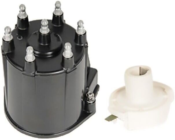 Replacement GM Distributor Cap and Rotor Kit for Oldsmobile Pontiac GMC Buick V6 Mechanics Choice for Chevrolet