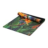 Yvonne Indulgence Infinity Yogamatte, ultra-griffig, langlebig und umweltfreundlich, 4 mm dick, rutschfest, mit Tragegurt